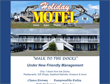 Tablet Screenshot of holidaymotelwestport.com